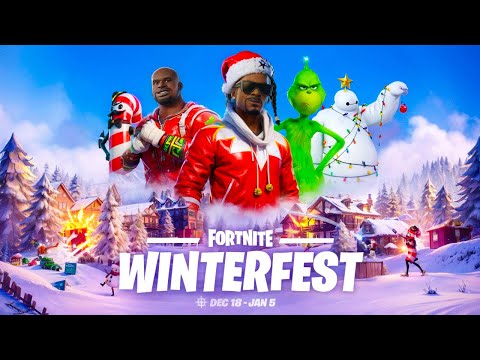 Fortnite WINTERFEST 2024 EVENT Trailer!