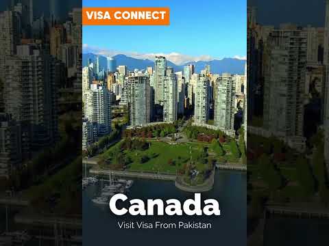 🍁✈️ Explore Canada with a Tourist Visa! #visaconnect #bahriatownlahore #studyabroaddreams #travel