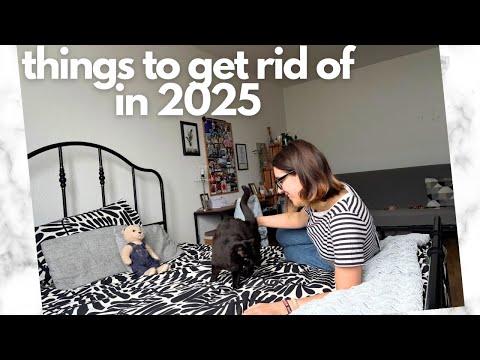 Things to get rid of in 2025 | Everything you don't need in 2025 (feat. a slow Sunday)