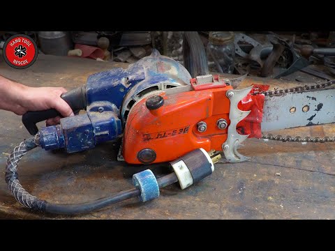 1960s 3-Phase Electric Chainsaw - Stihl [Restoration]