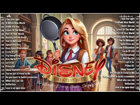 Best Disney Songs 2024 💐Top 20 Upbeat Disney Songs to Keep You Energized All Day 🥥Disney Music