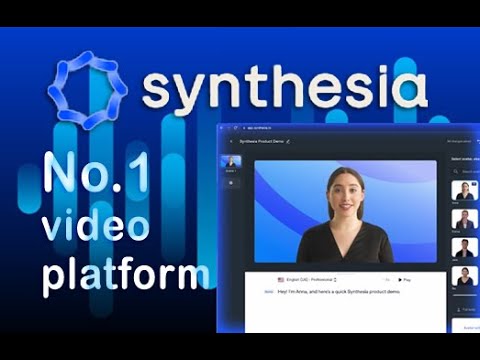 Synthesia - Tutorial on No.1 AI Video Platform! [ 2023 ]