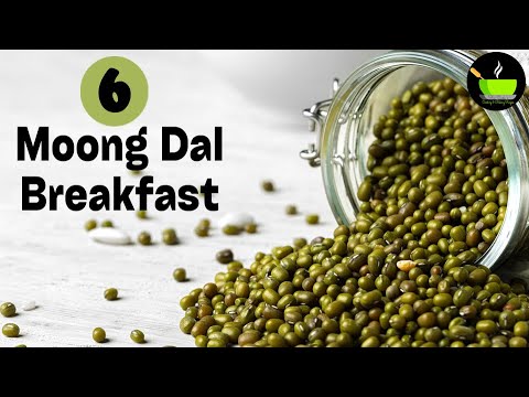 6 Moong Dal Breakfast Recipes | Moong Dal Recipes | High Protein Breakfast Recipes | Moong Breakfast