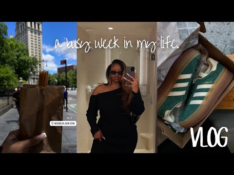 WEEKLY VLOG | life updates, working 3 jobs is hard! birthday celebrations + quick NY trip 🤍