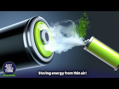 Energy storage in oxygen