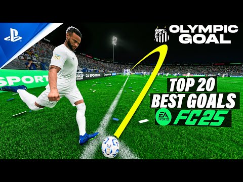 FC 25 | TOP 20 GOALS #4 PS5 PRO [4K60FPS]