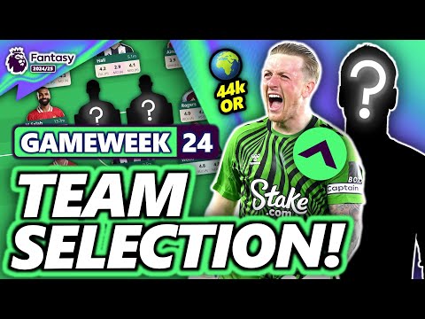 44k OR! MY FPL DOUBLE GAMEWEEK 24 TEAM SELECTION! | Fantasy Premier League 24/25