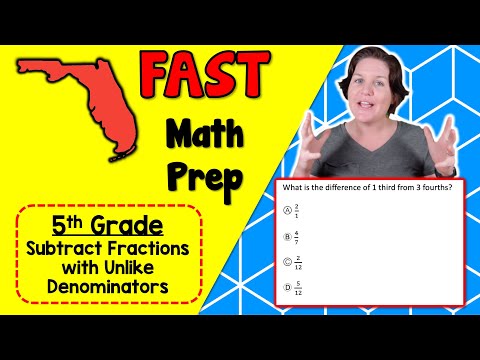 5th GRADE | Florida FAST Math Test Prep FREEBIE | MA.5.FR.2.1