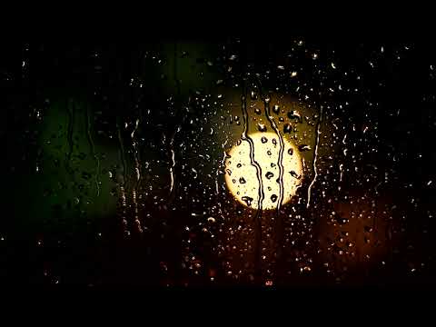 Raindrops on the Window | 4K Relaxing Screensaver