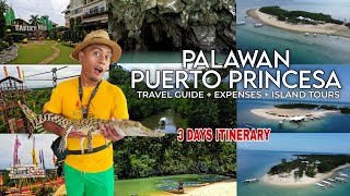 PUERTO PRINCESA PALAWAN 🇵🇭| Guide and Expenses - Underground River + Honda Bay + City Tour (ENG SUB)