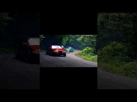 Drift explosion] AE86 attacking a mountain pass in Gunsai, Japan!