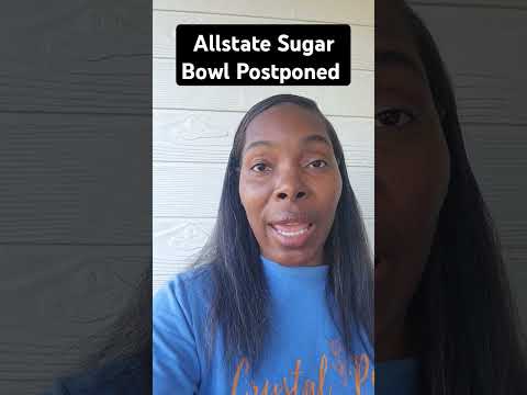 Allstate Sugar Bowl postponed for 24 hours because of massacre in New Orleans #sugarbowl #neworleans