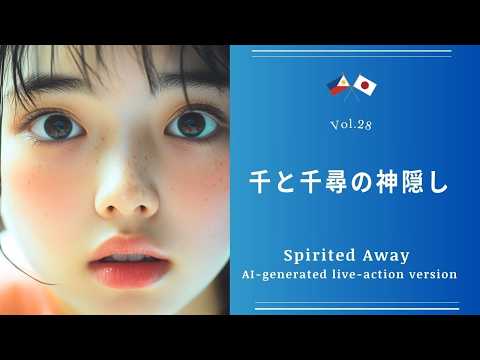 [AI-generated live-action version] Spirited Away #spiritedaway #ai Ghibli #Spirited Away ai