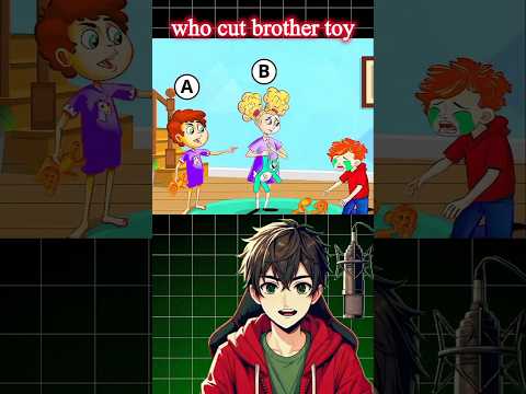 who cut brother toy.? #riddle #quiz #riddlechallenge #riddleaddict #logicpuzzles #riddleoftheday