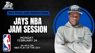 NBA Picks & Predictions Monday 2/24/25 | Jay's NBA Jam Session