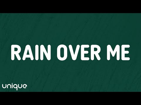 Pitbull - Rain Over Me (Lyrics) ft. Marc Anthony