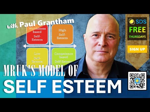 Mruk's Model of Self Esteem | SDS Thursday with Paul Grantham #sdsseminars #selfesteem #sdsthursdays