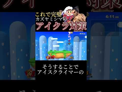 これで完璧！アイスクライマー対策 #スマブラ #スマブラsp #ゲーム実況 #shorts