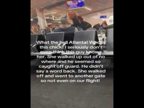 Monkey cause drama and tantrum at airport #redpill #mgtow