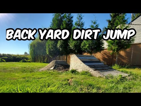 Fixing My Back Yard Dirt Jump