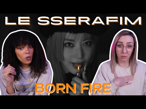 COUPLE REACTS TO LE SSERAFIM (르세라핌) HOT TRAILER 'Born Fire'