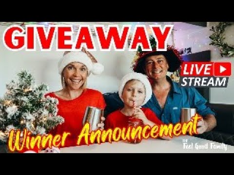 GIVEAWAY WINNER ANNOUNCEMENT & CHRISTMAS DRINKS 🥂