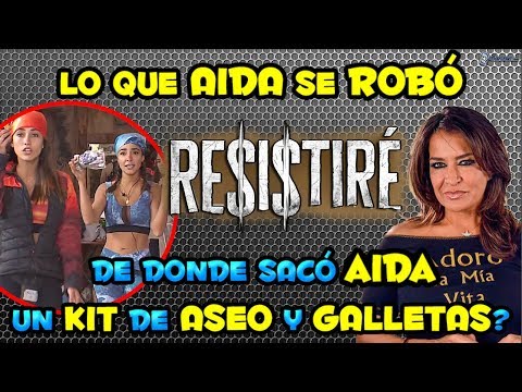 DE DÓNDE SACÓ AIDA UN KIT DE ASEO Y GALLETAS? / RE$I$TIRÉ