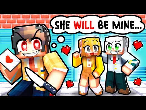 I'm Secretly a YANDERE in Minecraft!