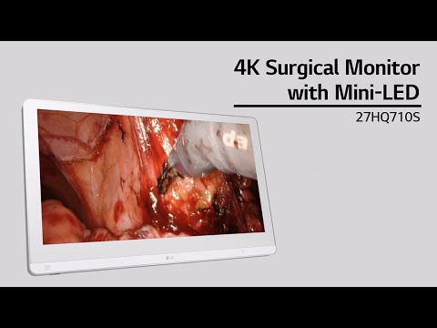 LG Medical Display - 27HQ710S  (27" 4K Surgical Monitor with Mini-LED)