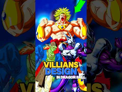 Top 5 Best Villians Designs In Dragon Ball..!