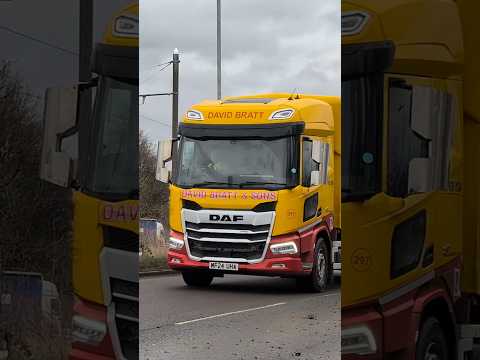 David Bratt DAF XD #truck at Trafford Park #shortvideo #shorts #youtubeshorts