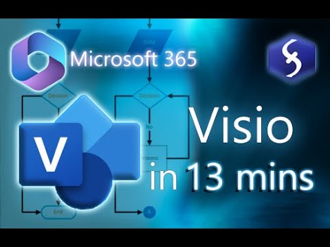 Microsoft Visio - Tutorial for Beginners in 13 MINUTES!  [ FULL GUIDE ]