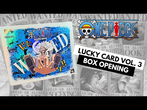 ONE PIECE cards - Lucky Card vol. 3, another glance at the earlier sets