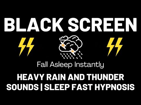 Fall Asleep Instantly – Powerful Hypnosis & Relaxing Rain Sounds For Ultimate Calm And Deep Sleep