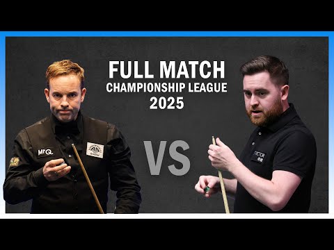 Ali Carter vs Jak Jones Full Match Championship League 2025 Snooker Highlights