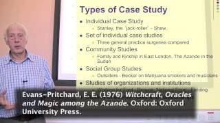 Types of Case Study. Part 1 of 3 on Case Studies