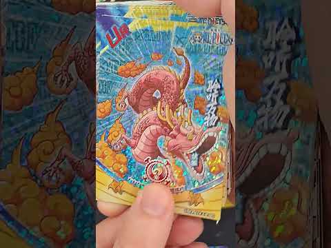 One Piece Card Showcase! The very first Lucky Card #onepiece set! #animecards #shorts