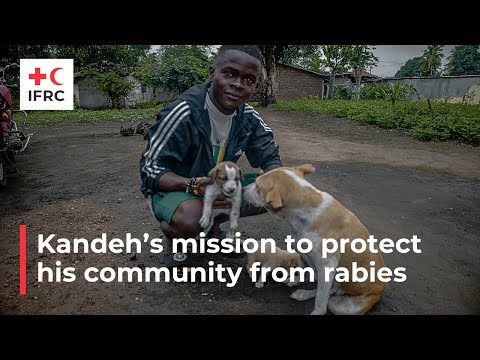 Kandeh's mission to protect his community from rabies