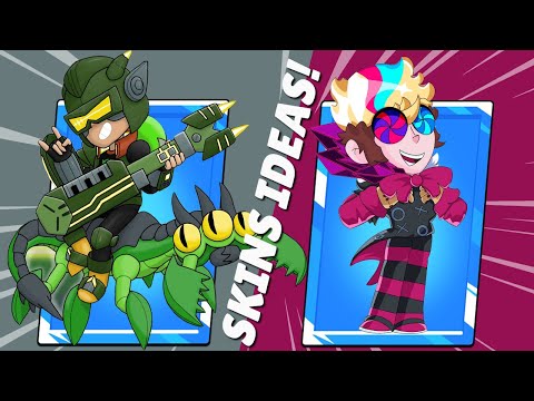 Brawl Stars Skins Ideas | Draco, Grey & More