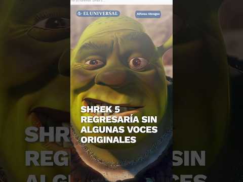 ¿Alfonso Obregón y Eugenio Derbez fuera de Shrek 5? #shorts