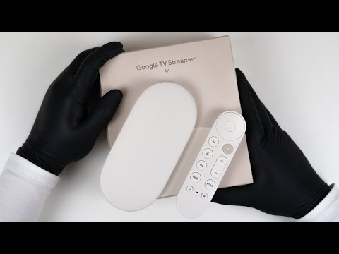 Unboxing The Google TV Streamer (4K) - ASMR