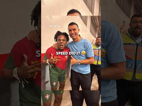 IShowSpeed finally met Ronaldo 🤩🤯