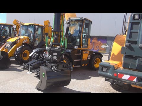 JCB Hydradig 110W Wheeled Excavator (2024) Exterior and Interior