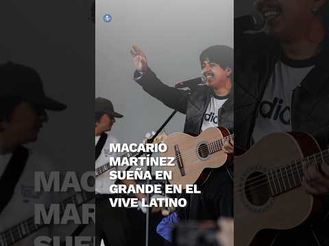 Macario Martínez la rompe en el Vive Latino #shorts