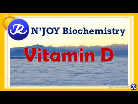 3: Vitamin D | Fat Soluble Vitamin| Vitamins |Biochemistry |@NJOYBiochemistry