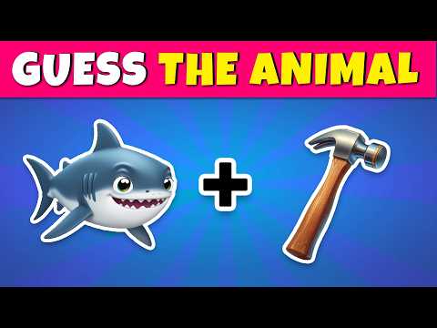 Guess The Animal By Emoji 🐠🦁🐯 Emoji Quiz | Quiz Rainbow