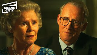 Robert Shares Difficult News with the Queen | The Crown (Imelda Staunton, Andrew Havill)