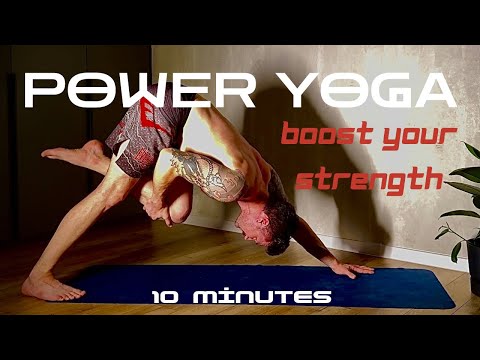 Morning Power Yoga: Boost Your Strength for 10 minutes