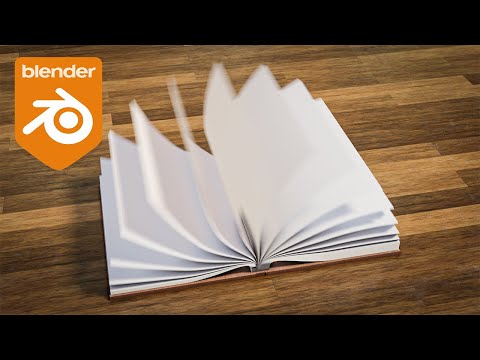 Blender Tutorial - Book Opening Animation