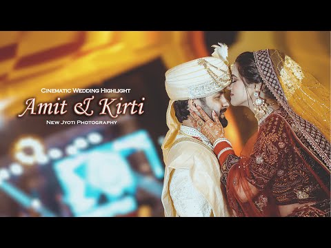 Cinematic Wedding Highlight || Amit & Kirti ||New Jyoti Studio Fatehabad #2023 #wedding #india